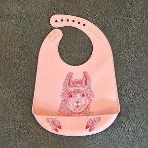 Llama bib. Silicone.
